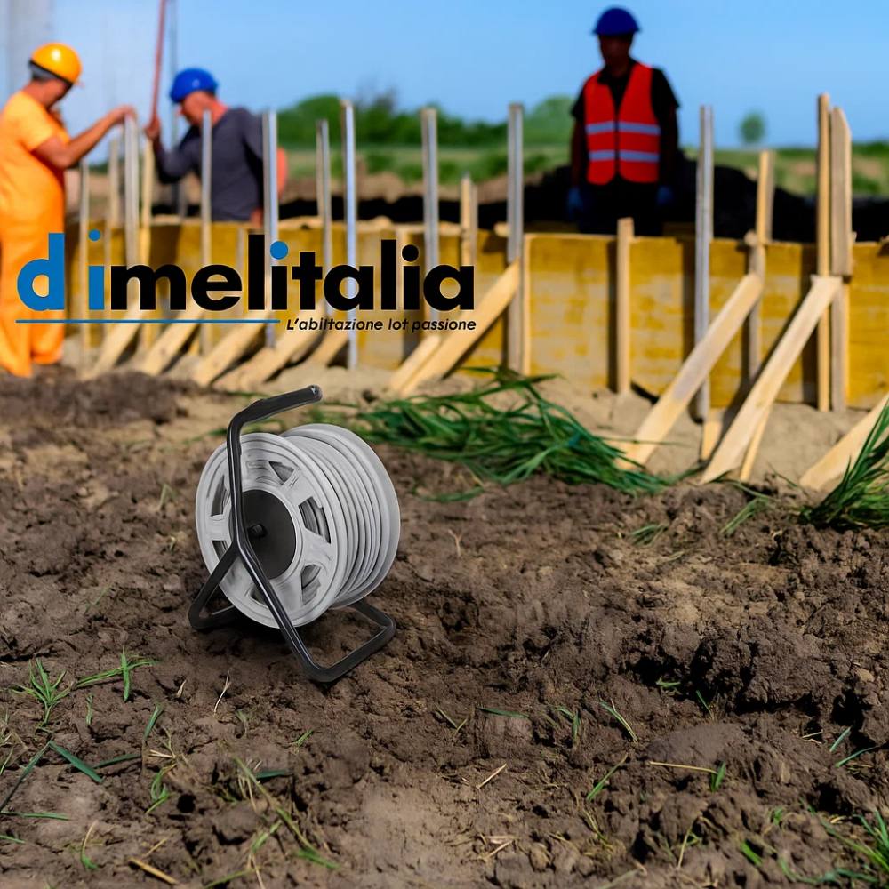 Cavo elettrico fg16or 2x6 mm² grigio 0,6/1 kv matassa 100 metri