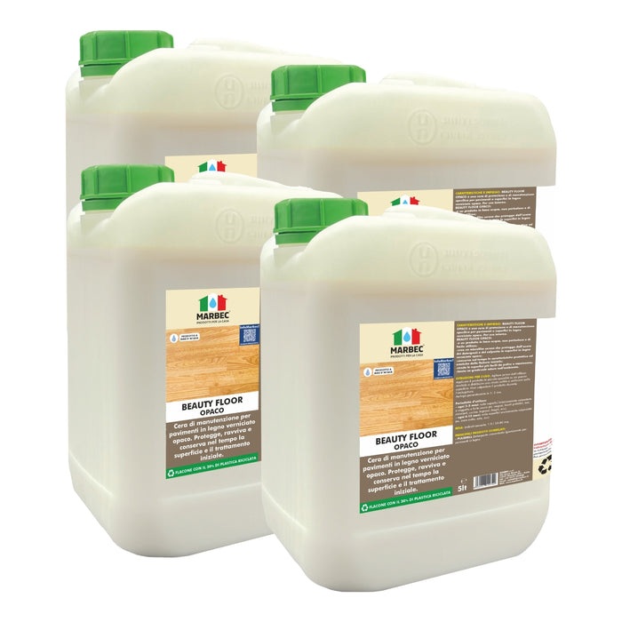 Cera per parquet BEAUTY FLOOR OPACO   5LTx4Pz