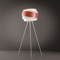 Piantana Moderna 3 Piedi Bea Polilux ® Rame E Metallo 1 Luce E27