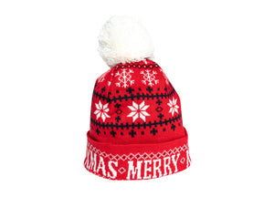 Berretta Invernale Natalizia Da Neve Cappello Natale A Maglia Modello Xmas
