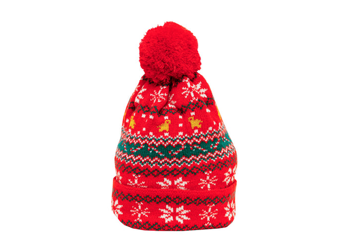 Berretta Invernale Natalizia Da Neve Cappello Natale A Maglia Modello Xmas