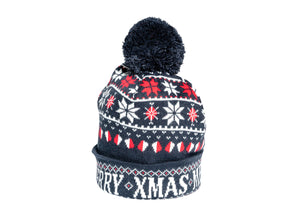 Berretta Invernale Natalizia Da Neve Cappello Natale A Maglia Modello Xmas