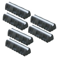 Base pavimento antivibrante condizionatori climatizzatori 3 coppie cm 45x14x9,5