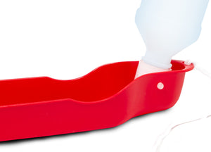 Beverino Portatile Abbeveratoio Per Cani E Gatti Modello Doggy - Medio - Beverino