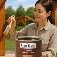 Durilux legnomare flatting vernice lucida per legno e imbarcazioni *** formato 2.5 lt, confezione 1
