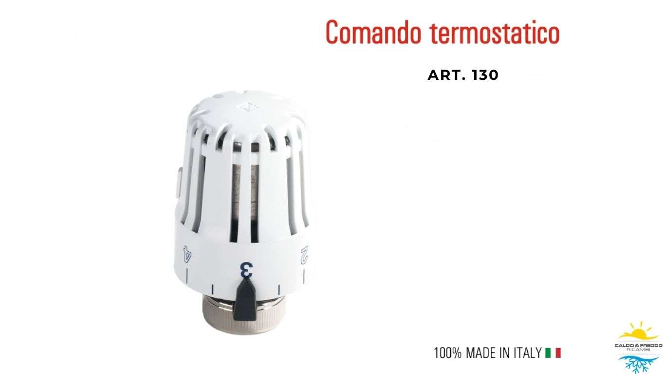 Testa termostatica con sensore liquido Pintossi 