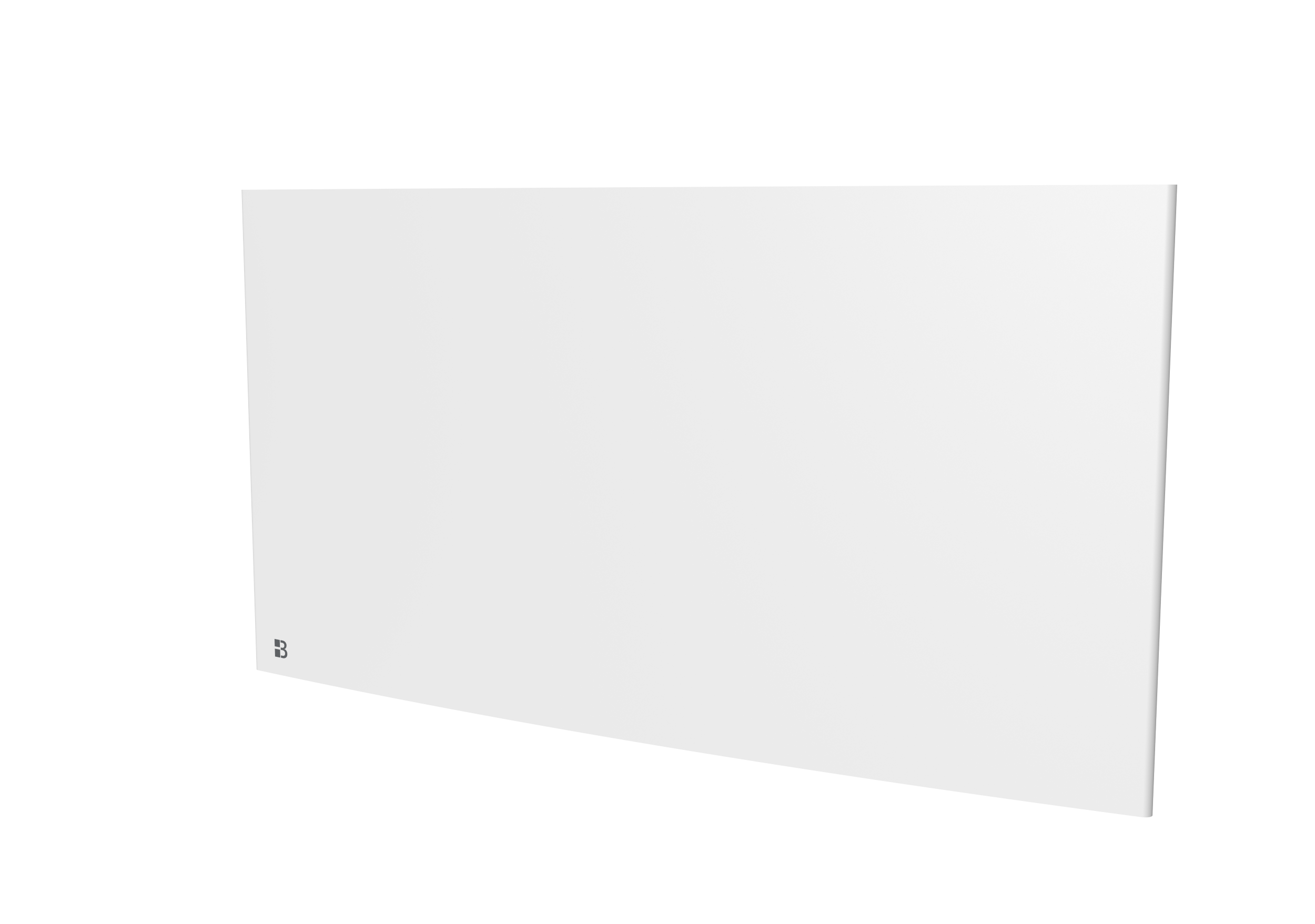 Radiatore elettrico fisso ad inerzia secca in ghisa 2000W BIA orizzontale bianco