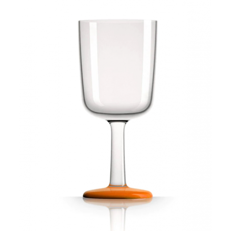 BICCHIERE VINO 300 ML ARANCIONE