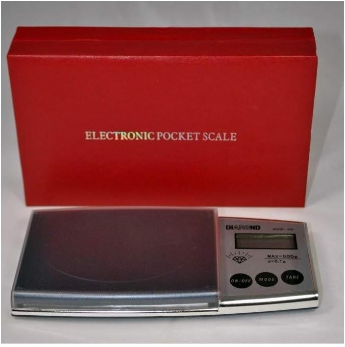 BILANCIA DIGITALE DI PRECISIONE DISPLAY LCD da 0,1g a 500g BILANCINO PESA ORO