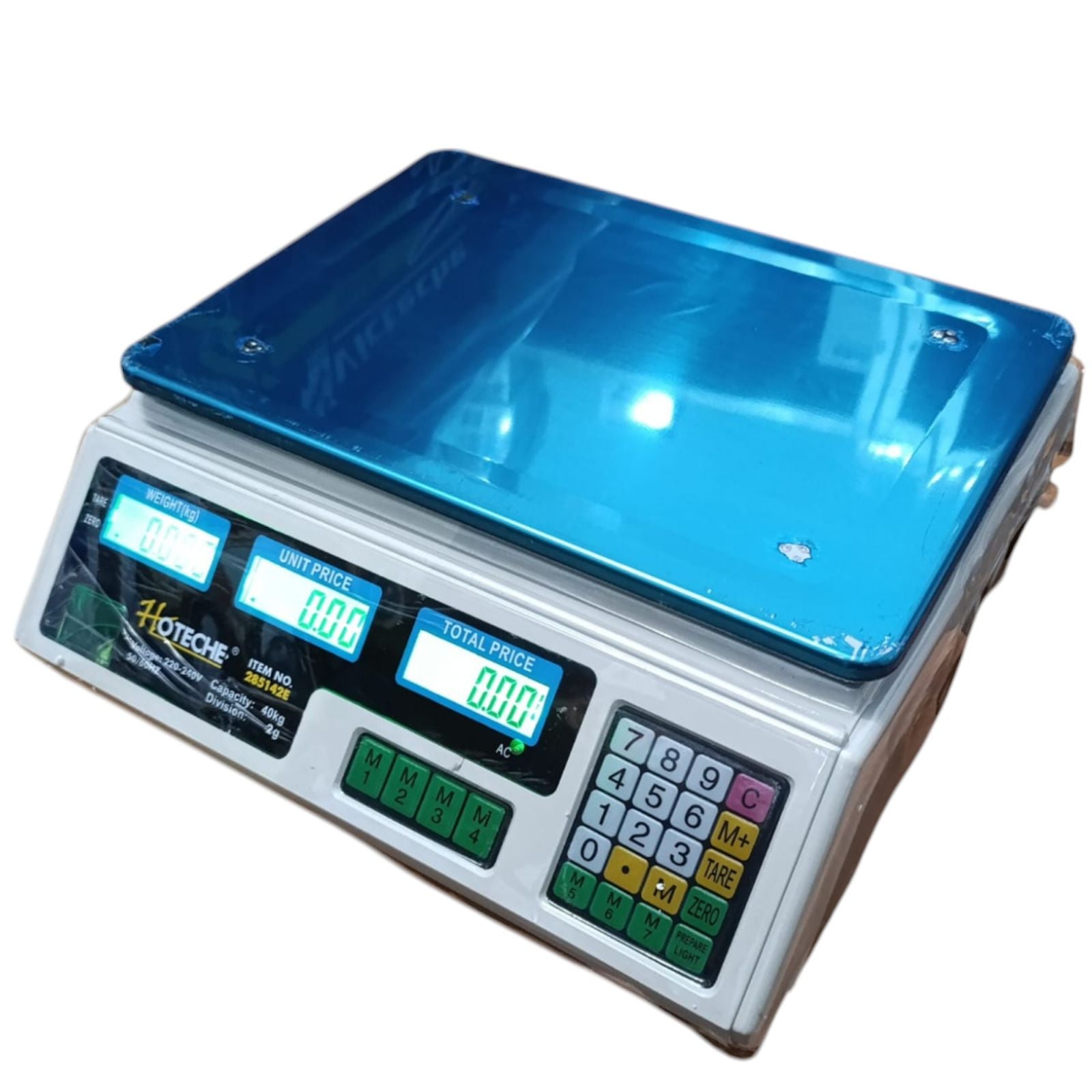 BILANCIA MAX 40 Kg /2Gr DIGITALE ACCIO INOX ELETTRONICA PROFESSIONALE 285142