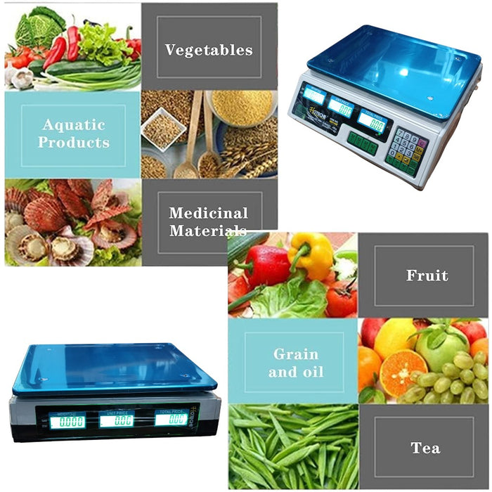 BILANCIA MAX 40 Kg /2Gr DIGITALE ACCIO INOX ELETTRONICA PROFESSIONALE 285142