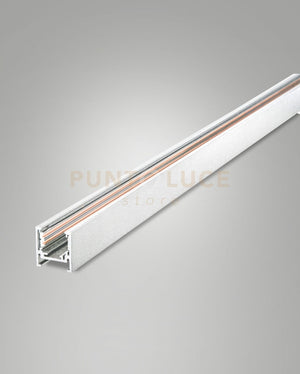 BINARIO 48V BIANCO H2,74cm L200cm CON TAPPI IP20