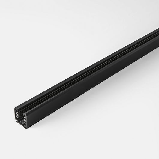 LED-RAIL-3M-DA-NER BINARIO TRIFASE RAIL NERO DALI 300CM TAPPI INCLUSI