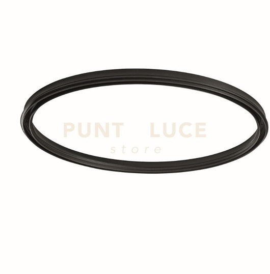 BINARIO CIRCOLARE DA INCASSO RAGGIO 100 NERO