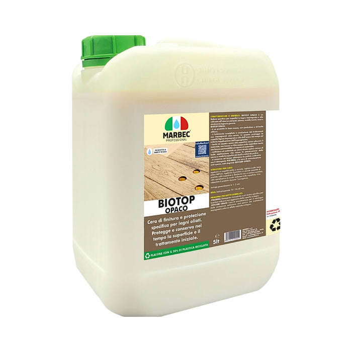 Cera per parquet BIOTOP OPACO   5LT