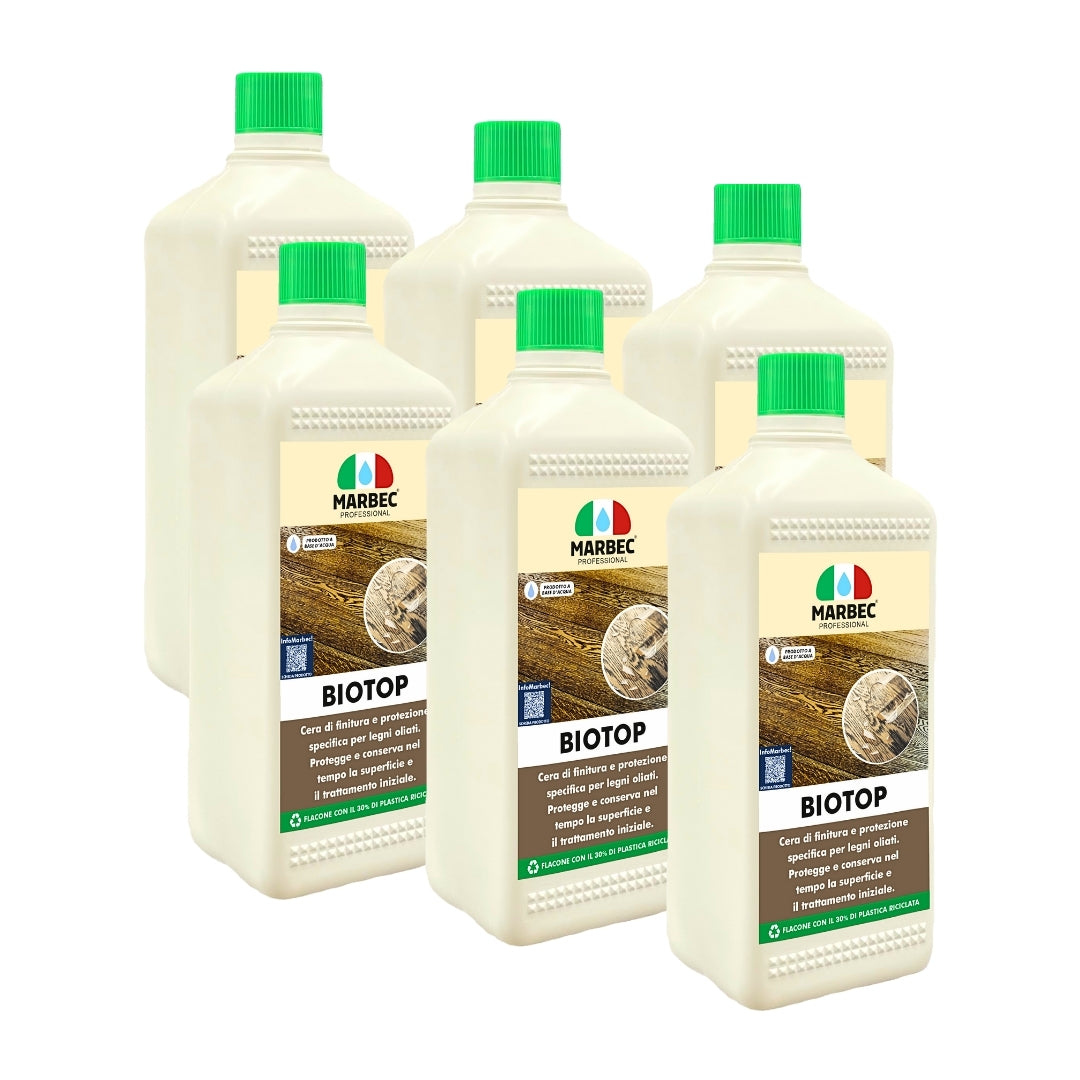 Cera per parquet BIOTOP   1LTx6Pz
