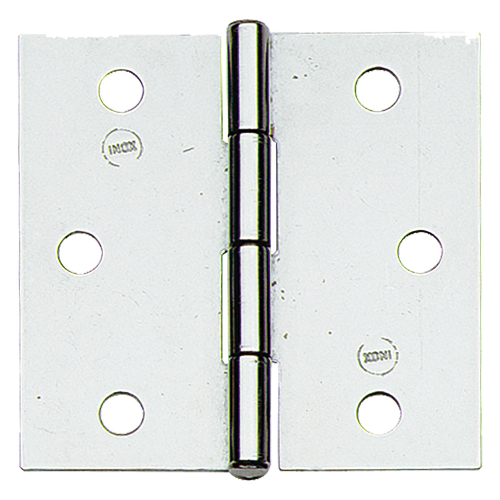 CERNIERA IN ACCIAIO INOX ART.121IN mm. 50 x 50 - pz. 2 KONCRETO