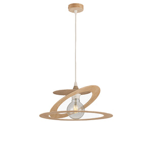 Sospensione Moderna 1 Luce Ferro Taglio Laser Oro Serie Geko