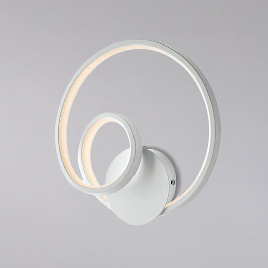 Sospensione Moderna Malena Con Led Integrato Metallo E Alluminio Bianco