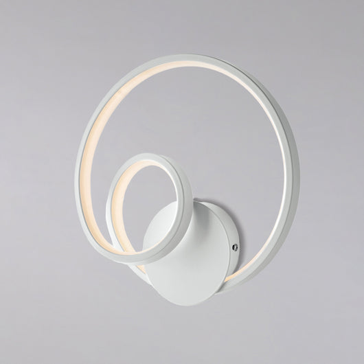 Sospensione Moderna Malena Con Led Integrato Metallo E Alluminio Bianco