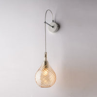 Applique Moderna Pluvia Metallo Ambra 1 Luce E14