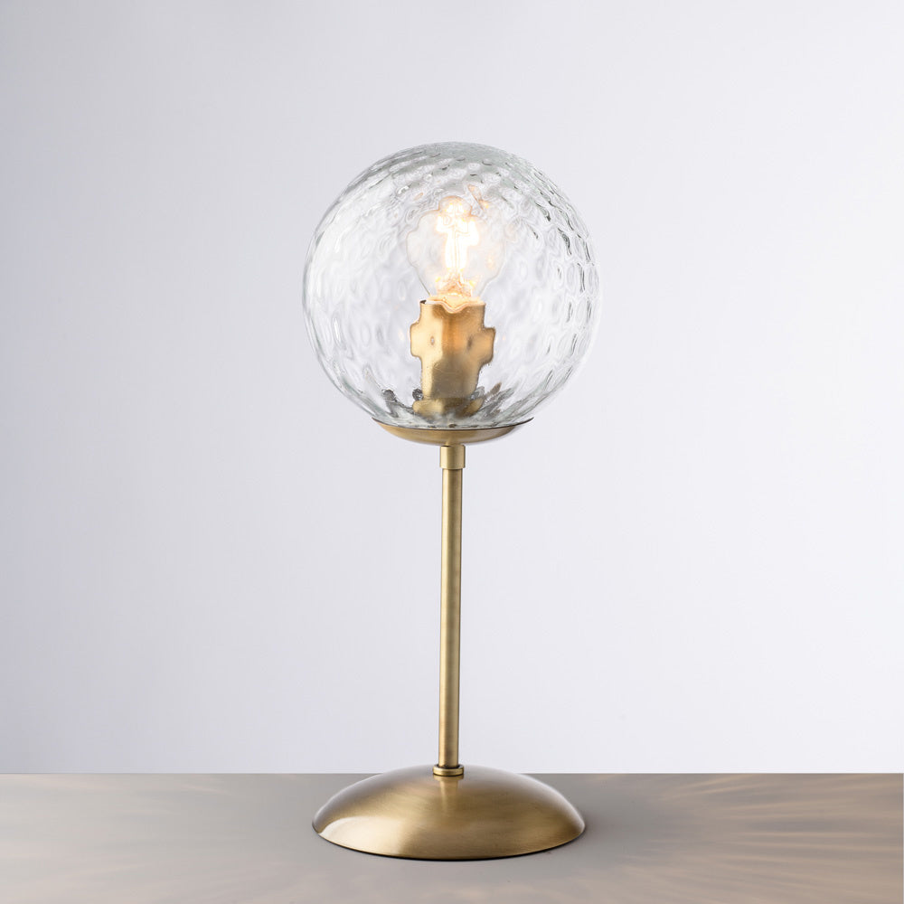 Lumetto Contemporaneo Demetra Metallo Bronzo 1 Luce E14