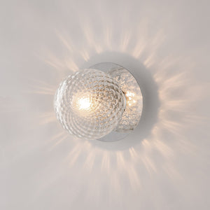 Applique Contemporanea Armonia Metallo Cromo 1 Luce E14