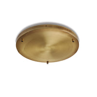 Rosone Rosone multicavo ferro bronzato d. 40 con 3 fori H.3 Ø40 BL290-PL3-DM40-BRZ