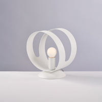 Sospensione Moderna 1 Luce Peter In Ferro Bianco Taglio Laser