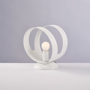 Sospensione Moderna 1 Luce Peter In Ferro Bianco Taglio Laser