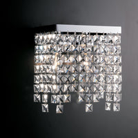 Penelope Applique in ottone e ferro cromato 2 luci con strass .25 P.12 BL31-AP2-CR