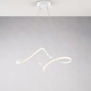 Sospensione Moderna Dana Metallo Bianco Led Integrato 4000K
