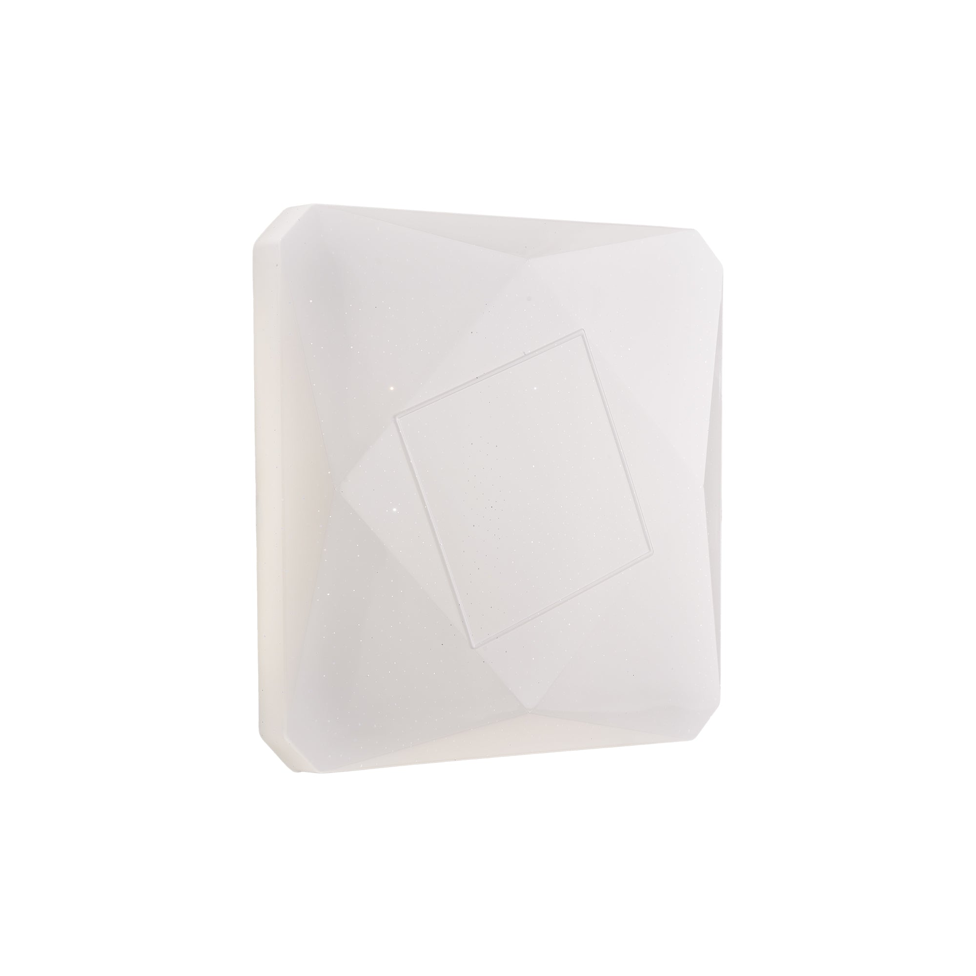 Plafoniera Moderna Sendy-Q Led Cct Effetto Cielo Diam 52 Con Telecomando