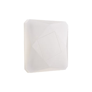 Plafoniera Moderna Sendy-Q Led Cct Effetto Cielo Diam 52 Con Telecomando