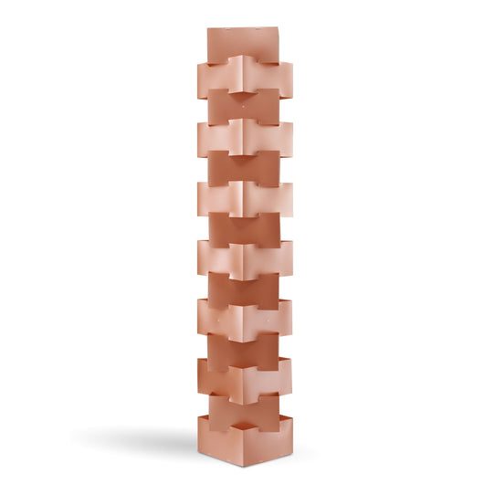 Piantana Moderna Building Polilux ® Rame E Metallo Bianco 3 Luci E27