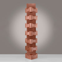 Piantana Moderna Building Polilux ® Rame E Metallo Bianco 3 Luci E27