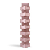 Piantana Moderna Building Polilux ® Pink Metal E Metallo Bianco 3 Luci E27