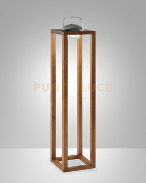 BLEND LAMPADA DA TAVOLO RICARICABILE NOCE 87,4CM DIMMERABILE