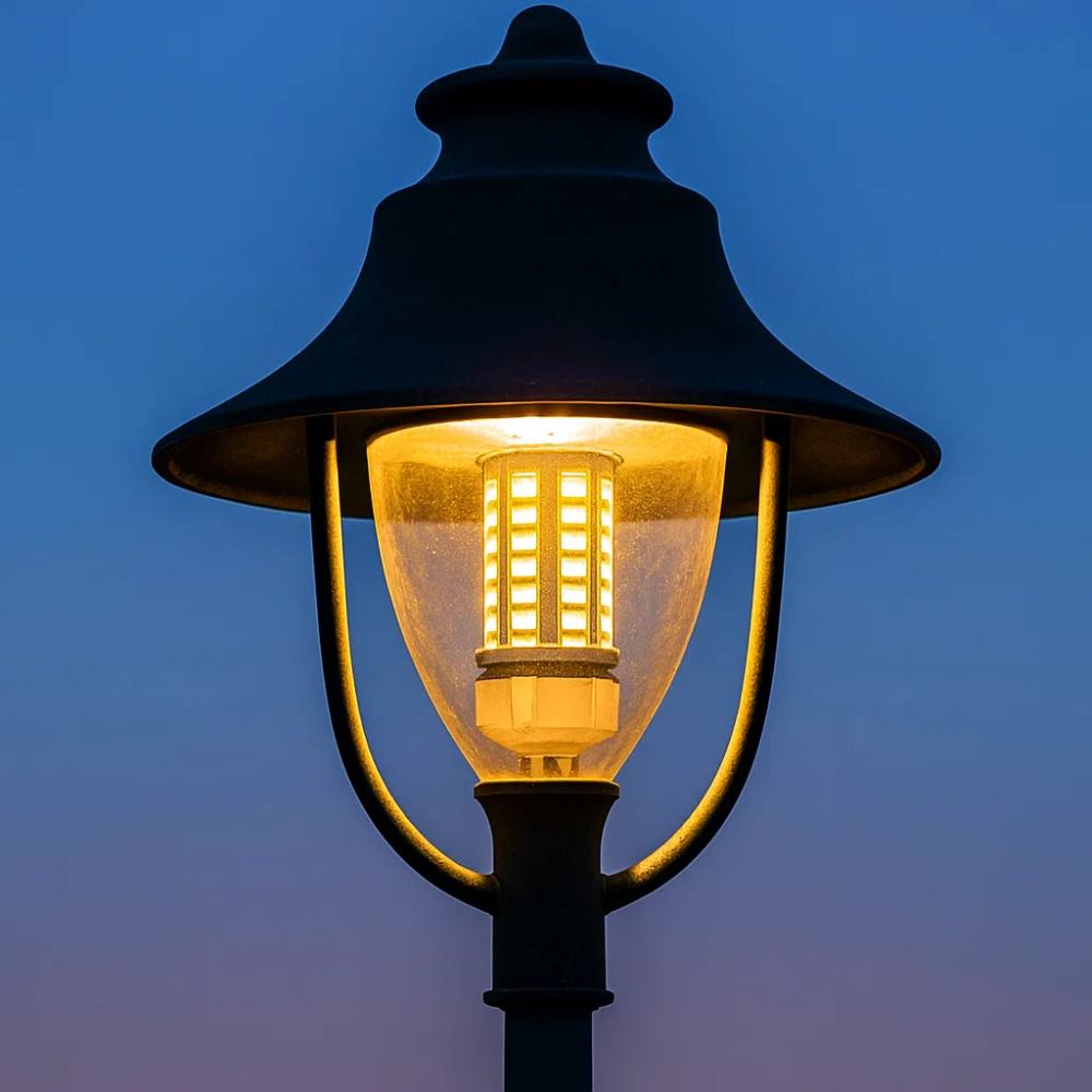 Lampada da soffitto cilindrica beneito bnt123 con portalampada e27 36w