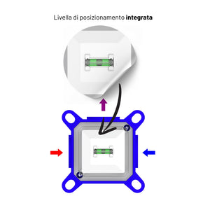 Miscelatore monocomando doccia incasso 1 via serie jazz install box completo *** finitura- cromato, confezione 1