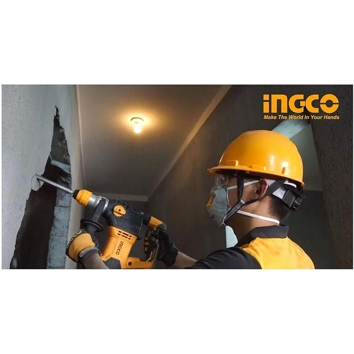 Martello demolitore da 1500 watt con valigetta piastrelle mattoni calcestruzzo