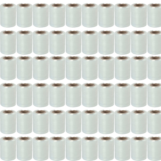 Set 60 Bobinette Film Estensibile Trasparente 10cm