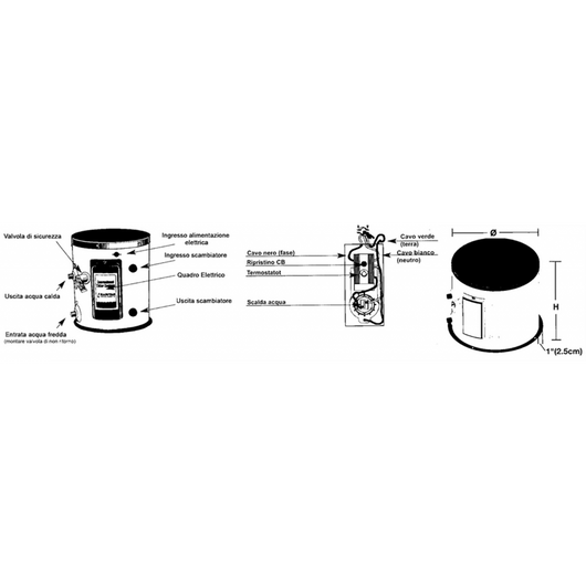 BOILER RARITAN LT. 75,7