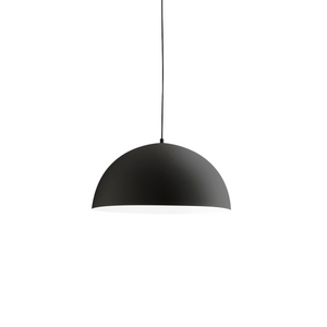 Bonella - Lampada a sospensione nera 1XE27 max 1X60W IP20 - Lampada da soffitto con design moderno in alluminio - Attacco E27