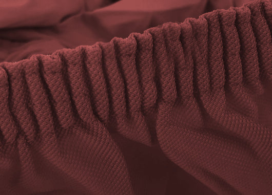 Copripoltrona Reclinabile Antimacchia Elasticizzata Genius Relax Lounge Tinta Unita - Poltrona - Bordeaux 1003