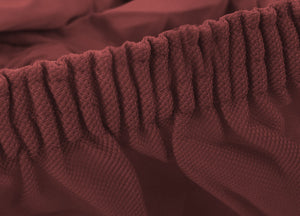 Copritavolo Antimacchia Elasticizzato  In Tinta Unita Copri Tavola Genius - 12 Posti - Bordeaux 1003