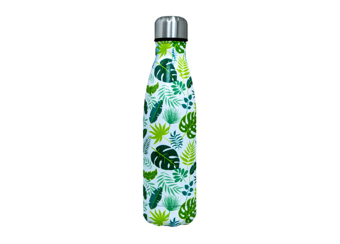 Borraccia Termica Tropical 500ml Bottiglia Acqua Thermos Caffè Bevande Calde - Borraccia - Verde