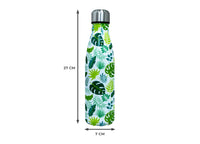 Borraccia Termica Tropical 500ml Bottiglia Acqua Thermos Caffè Bevande Calde - Borraccia - Verde