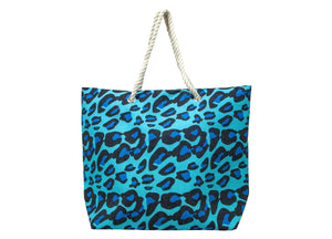 Borsa Mare Spiaggia Piscina Borsone Grande Tasca Portaoggetti Mod Campeche - Borsa - Blu