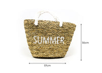 Borsa Mare Borsone Grande Spiaggia Piscina Beach Intrecciata Cool - Borsa - Summer